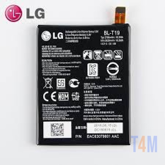 BATERIA LG NEXUS 5X H791 .BL-T19 BL T19 2700 MAH  